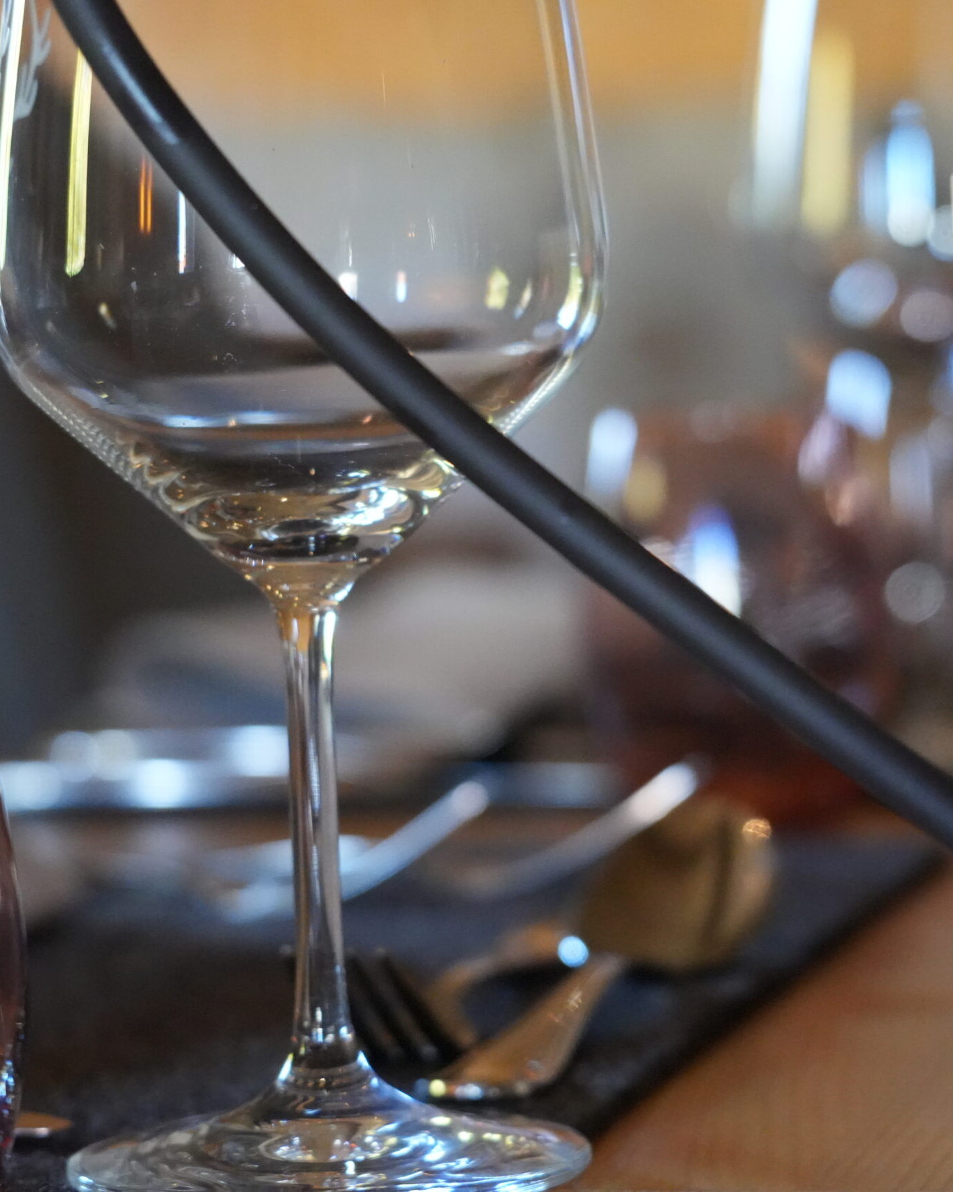 Gedeckter Tisch Restaurant Tannenhof