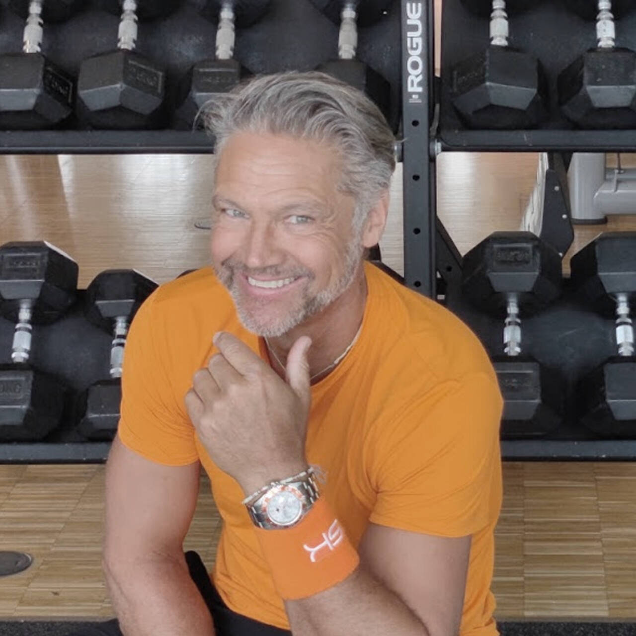 Mann im Fitnessstudio Hotel Tannenhof