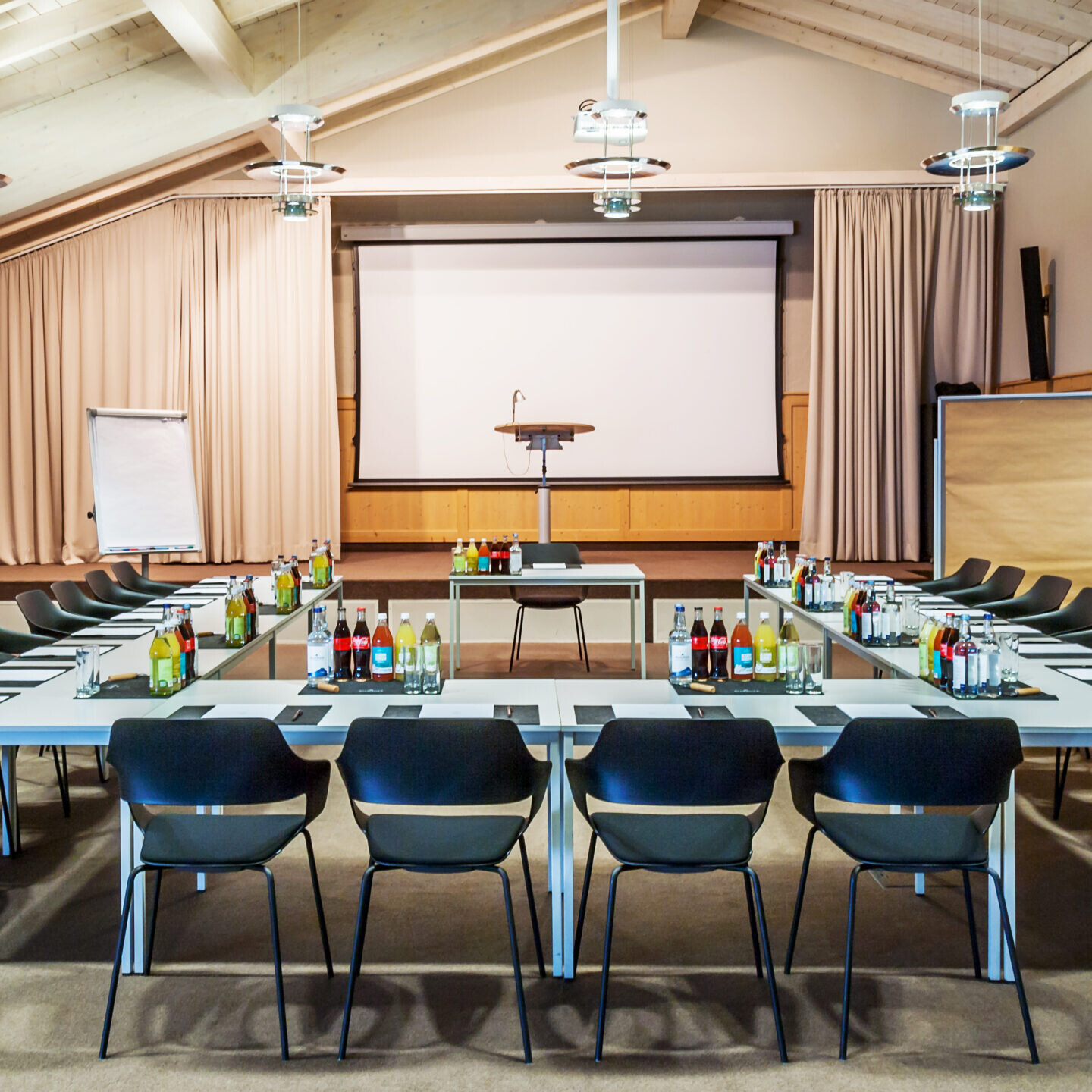 Tagungsraum im Tagugnshotel im Allgäu