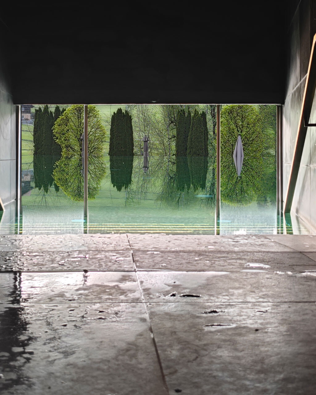 Pool des Wellnesshotels Tannenhof im Allgäi