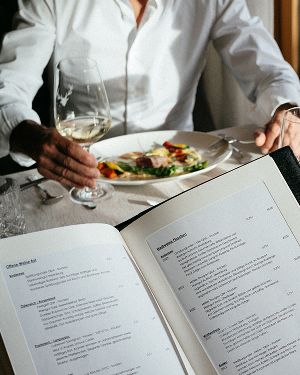 Menü Restaurant Hotel Tannenhof im Allgäu